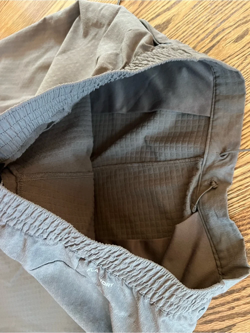 The North Face Men's brownish/ Gray tekware grid pant size XL